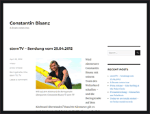 Tablet Screenshot of constantinbisanz.com